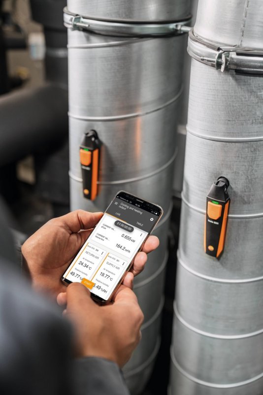 Testo chytré sondy pro HVAC sada Sada 8 chytrých sond pro HVAC